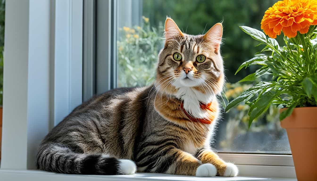 are marigolds toxic to cats