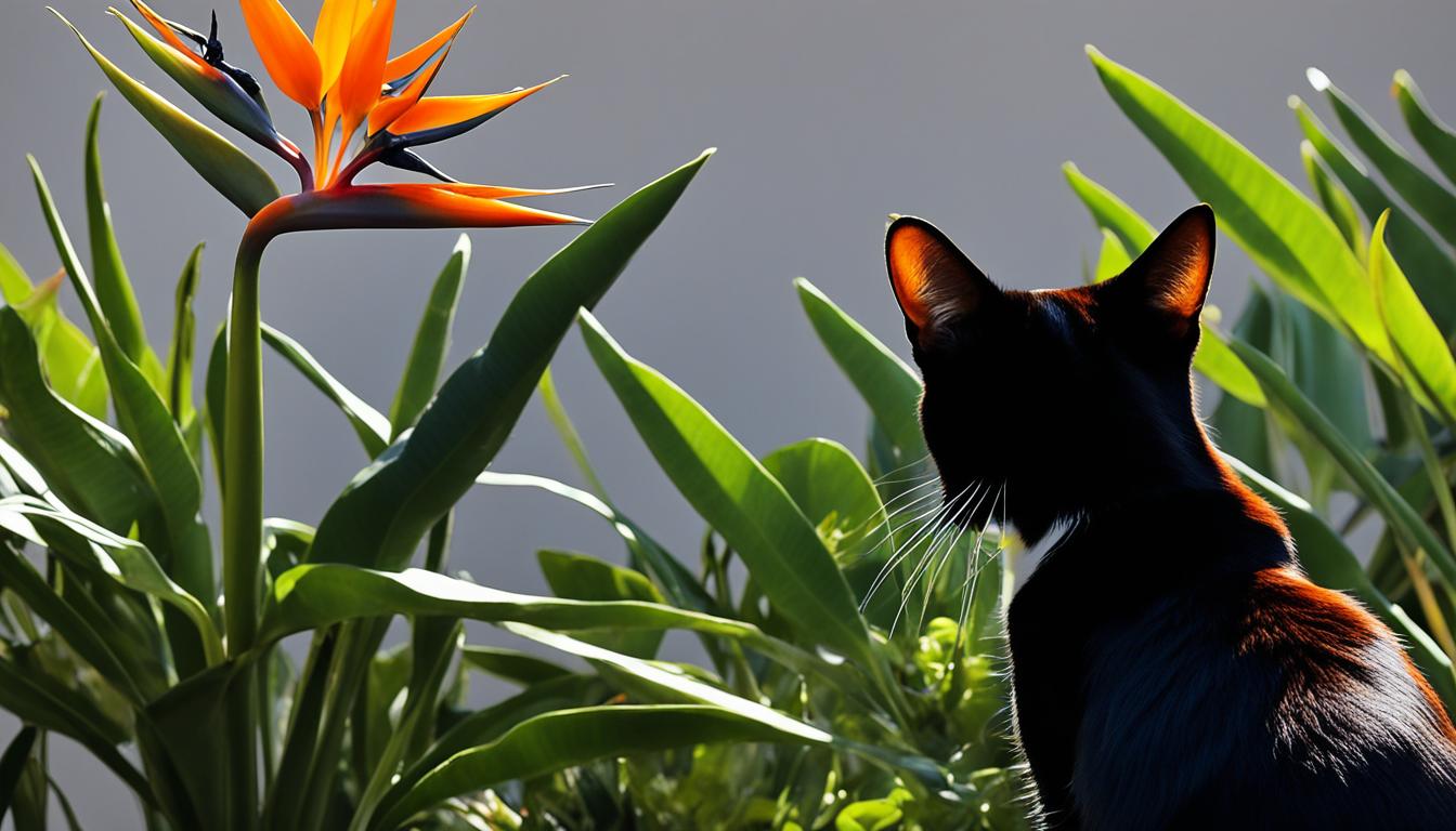 bird of paradise toxic to cats