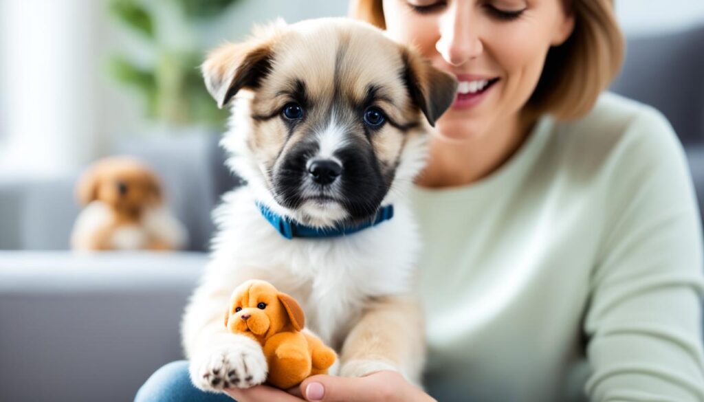 calming techniques for excited puppies