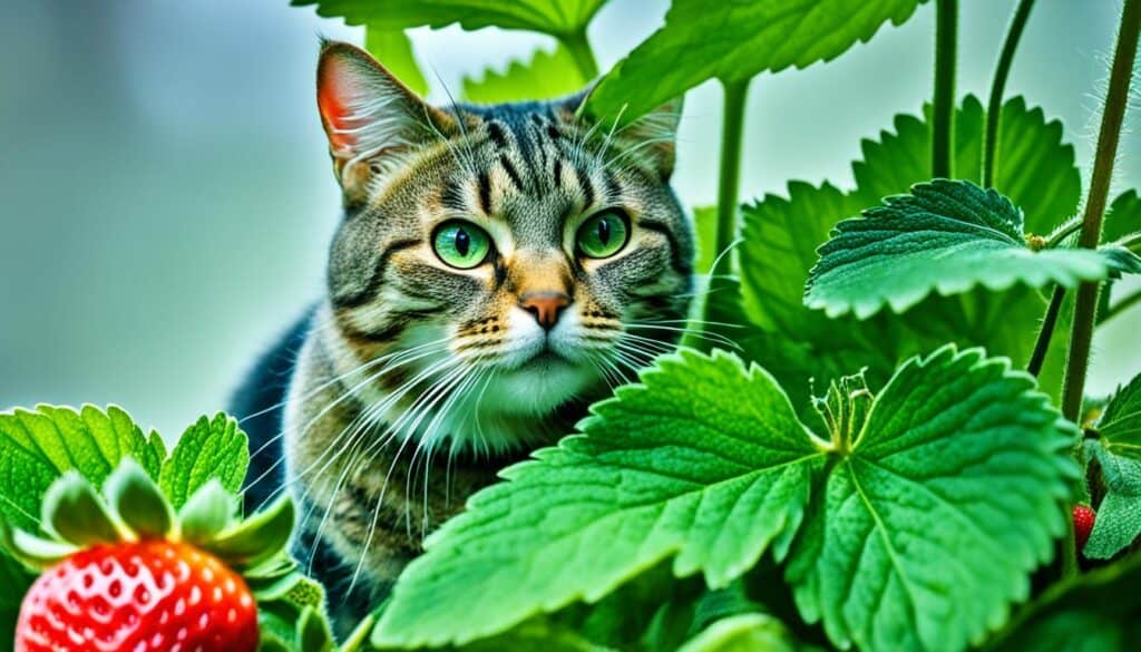 can cats eat strawberry stems and leaves can cats eat strawberry stems and leaves