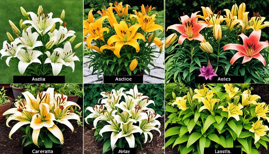 comparing asiatic lilies with other toxic varieties