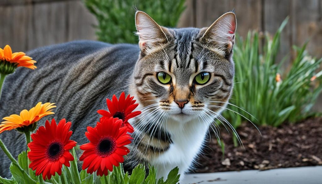 feline reactions to gerbera daisies feline reactions to gerbera daisies
