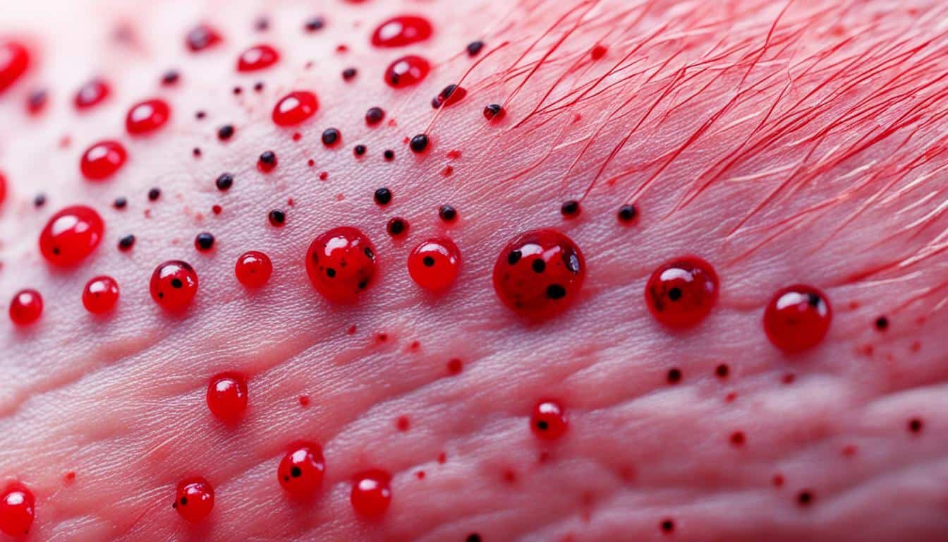 flea bites on humans