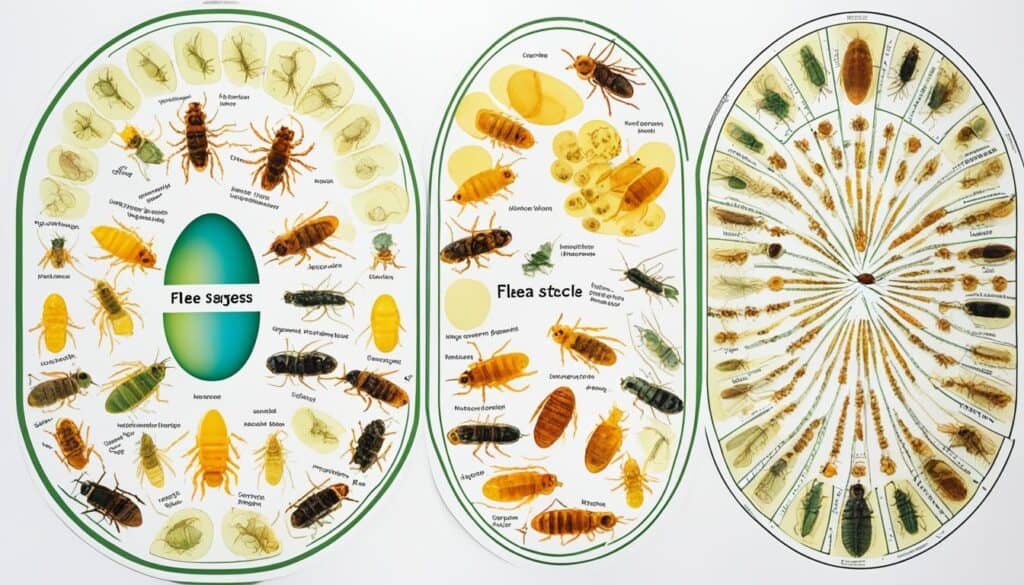 flea life cycle flea life cycle