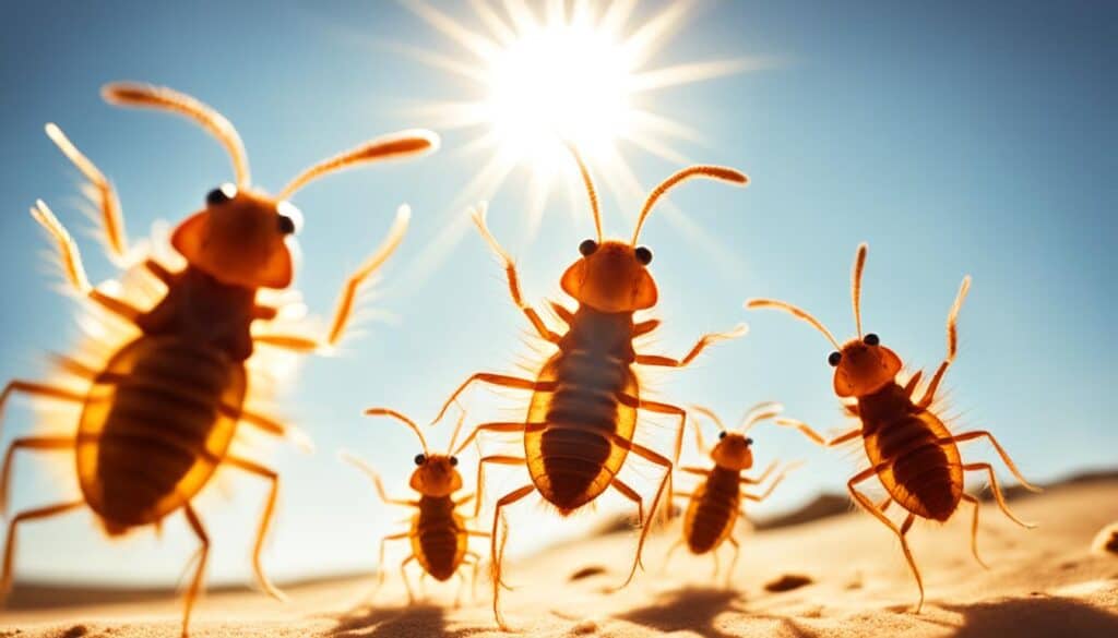 fleas like heat fleas like heat