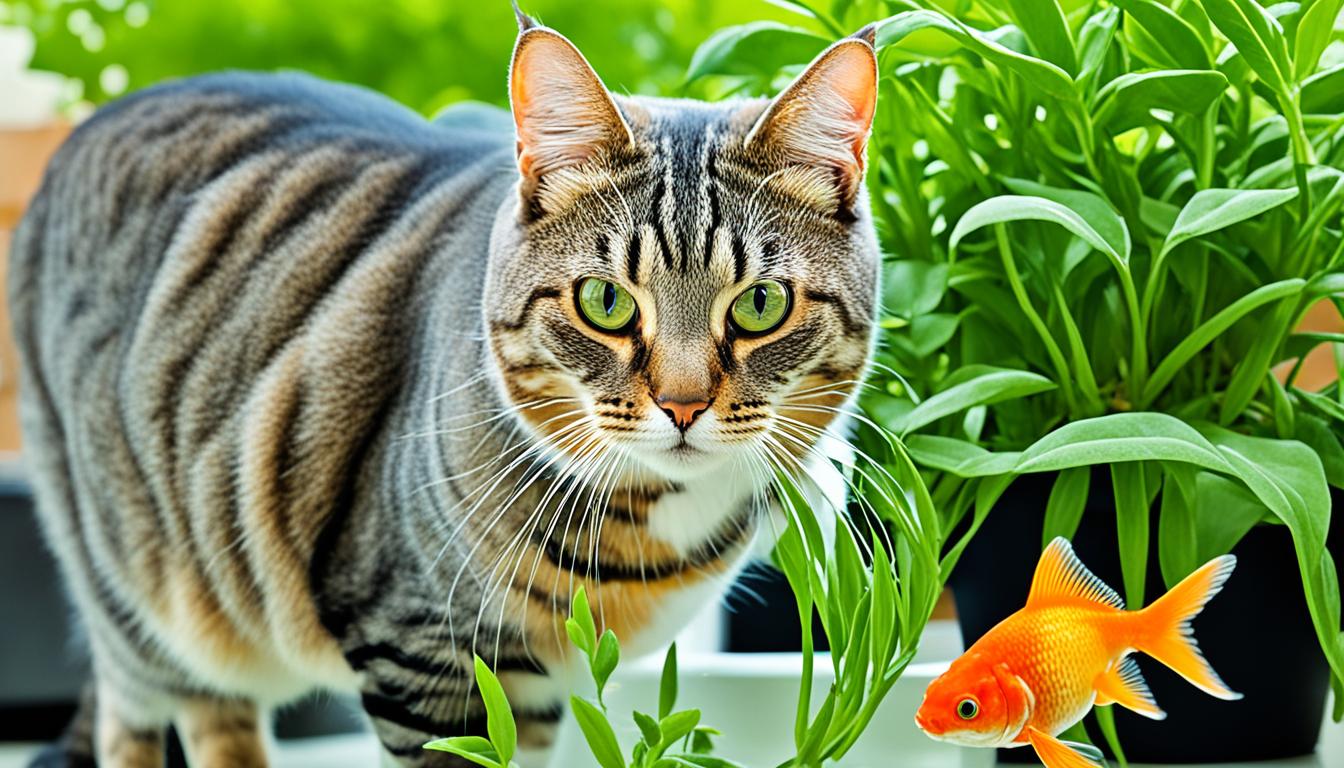 goldfish plant toxic to cats