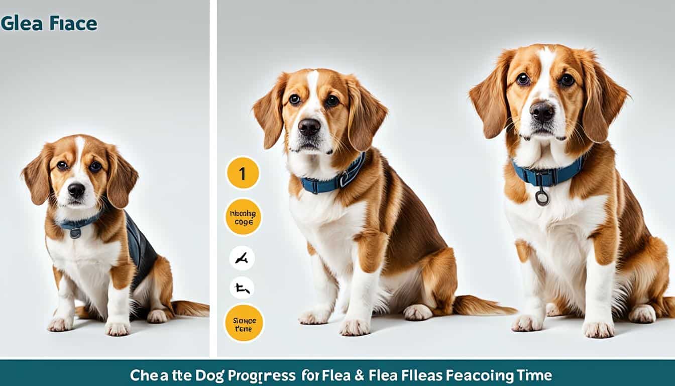 how long does it take for fleas to die after treatment on dog