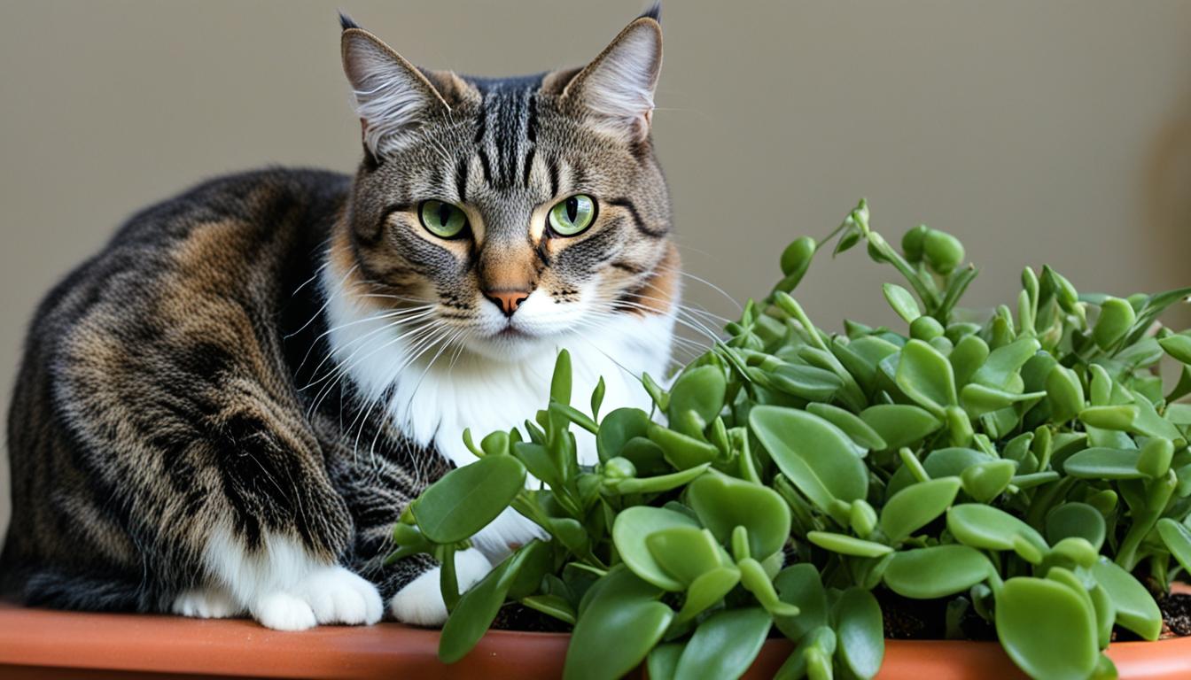 is jade plant toxic to cats