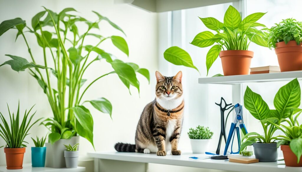 protecting cats from toxic plants