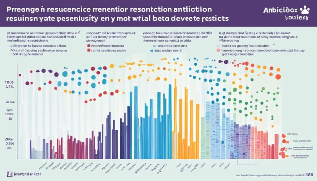 rates of antibiotic-resistant infections in companion animals