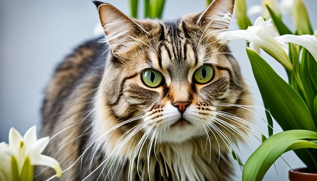 signs of lily toxicity in cats