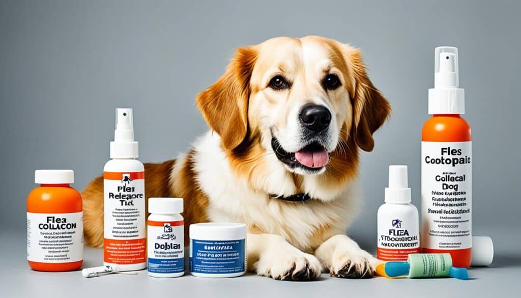topical medications and collars for flea and tick control