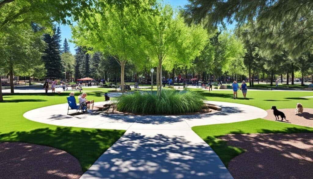 pet-friendly outdoor environment