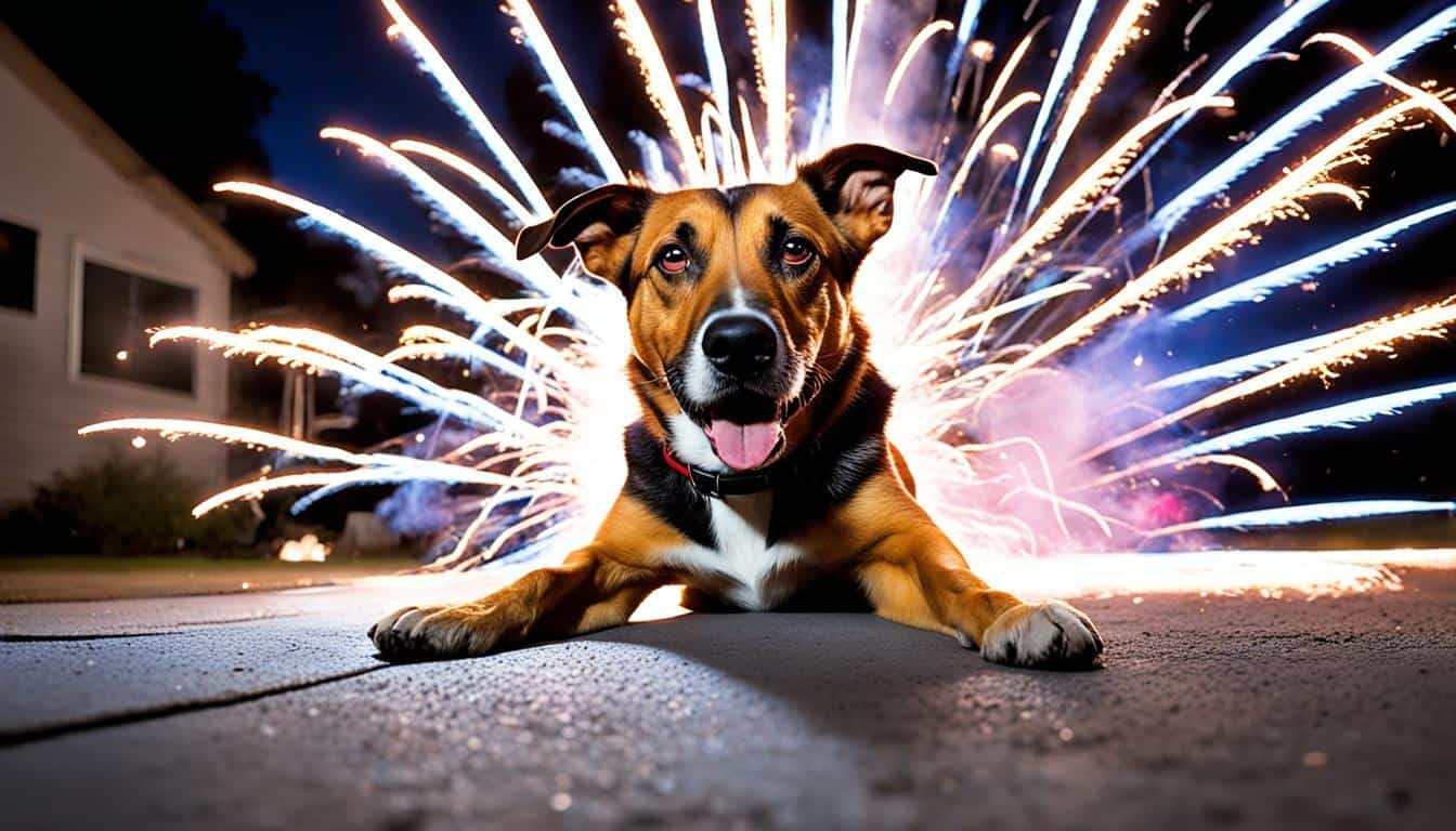 why are dogs scared of fireworks